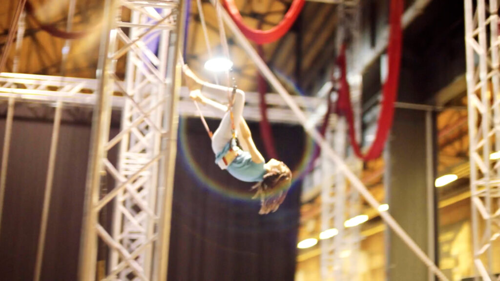 Ell Circo D'ell Fuego, Vliegende Trapeze, Foto: Jasper Léonard