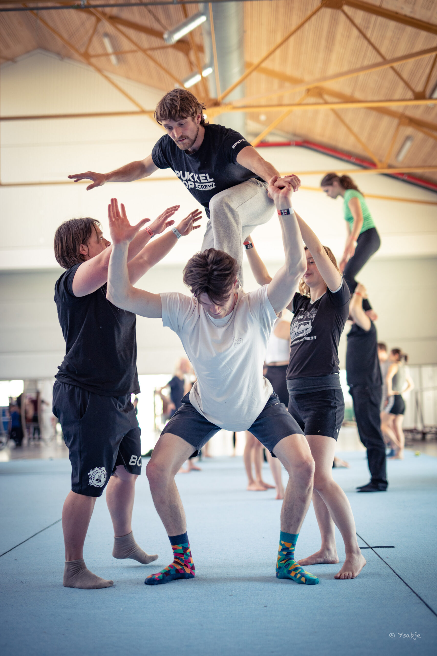 Ell Circo D'ell Fuego, Circus doen, Foto: Ysabel Jongeneelen