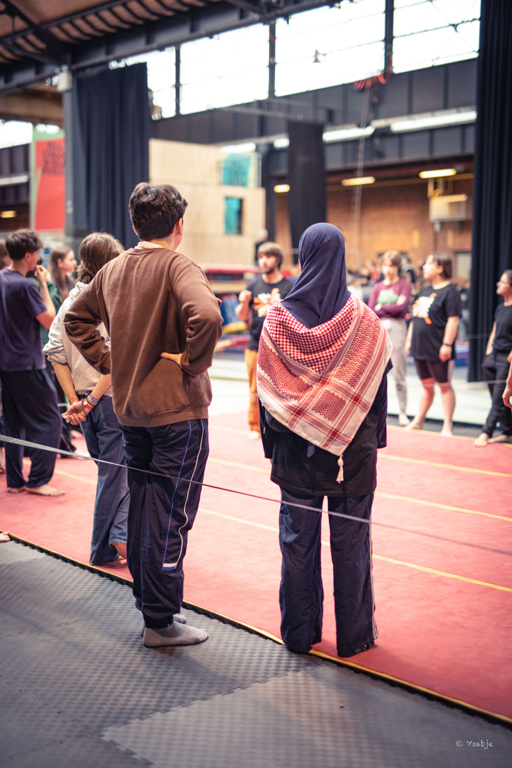 Ell Circo D’ell Fuego, Circus doen, gratis workshops circus ontdekken, Foto: Ysabel Jongeneelen