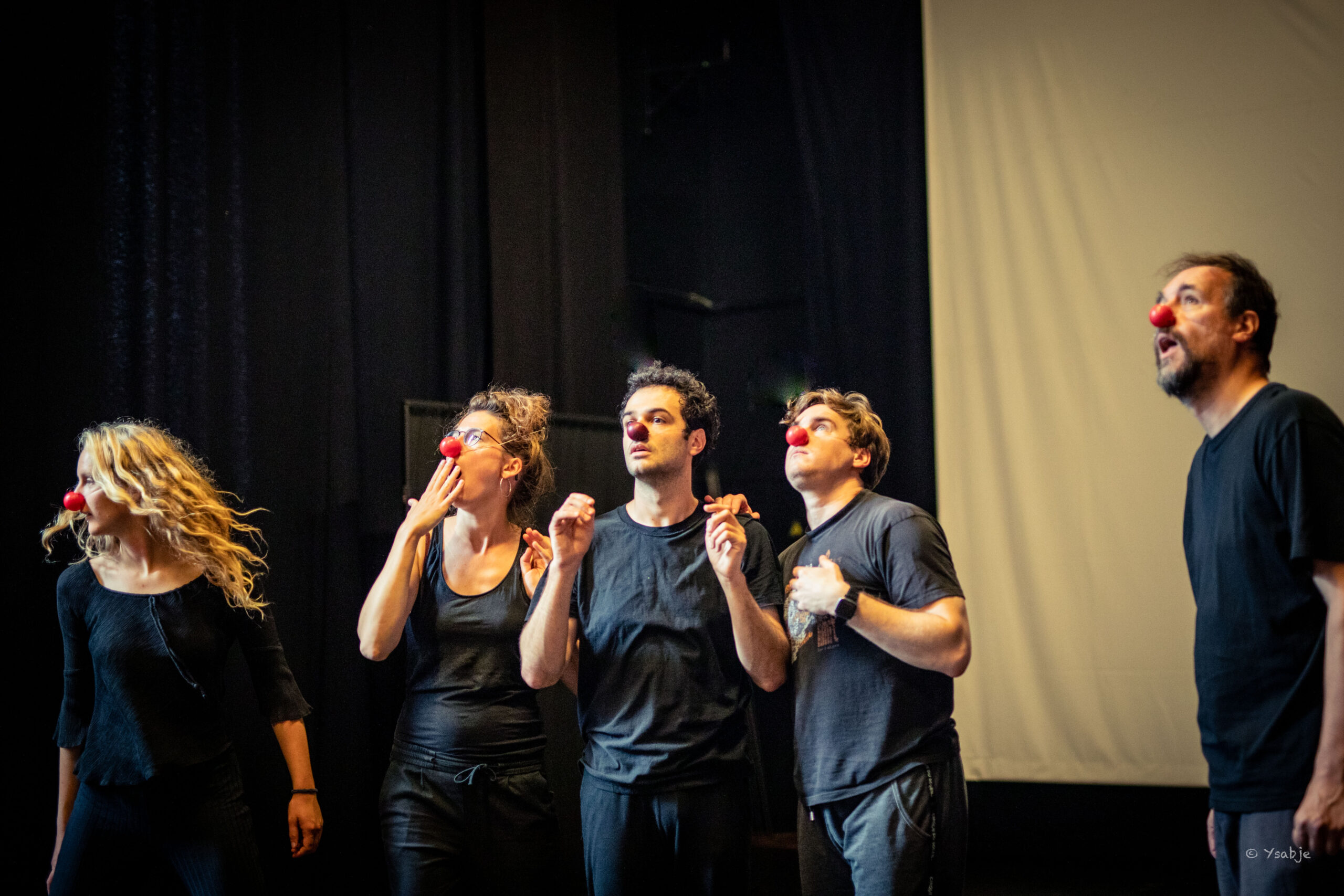 Ell Circo D’ell Fuego, Circus maken, Summer Course Clowning, Foto: Ysabel Jongeneelen