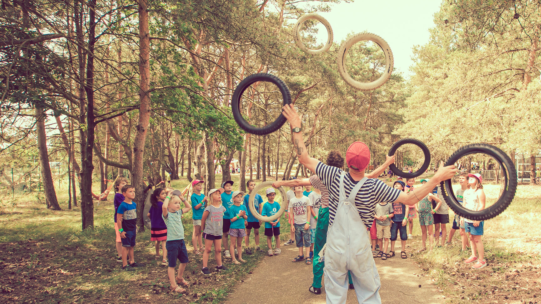 Ell Circo D'ell Fuego, Circus boeken, Tired of Balls, Compagnie That's it, Foto: Bengelpop