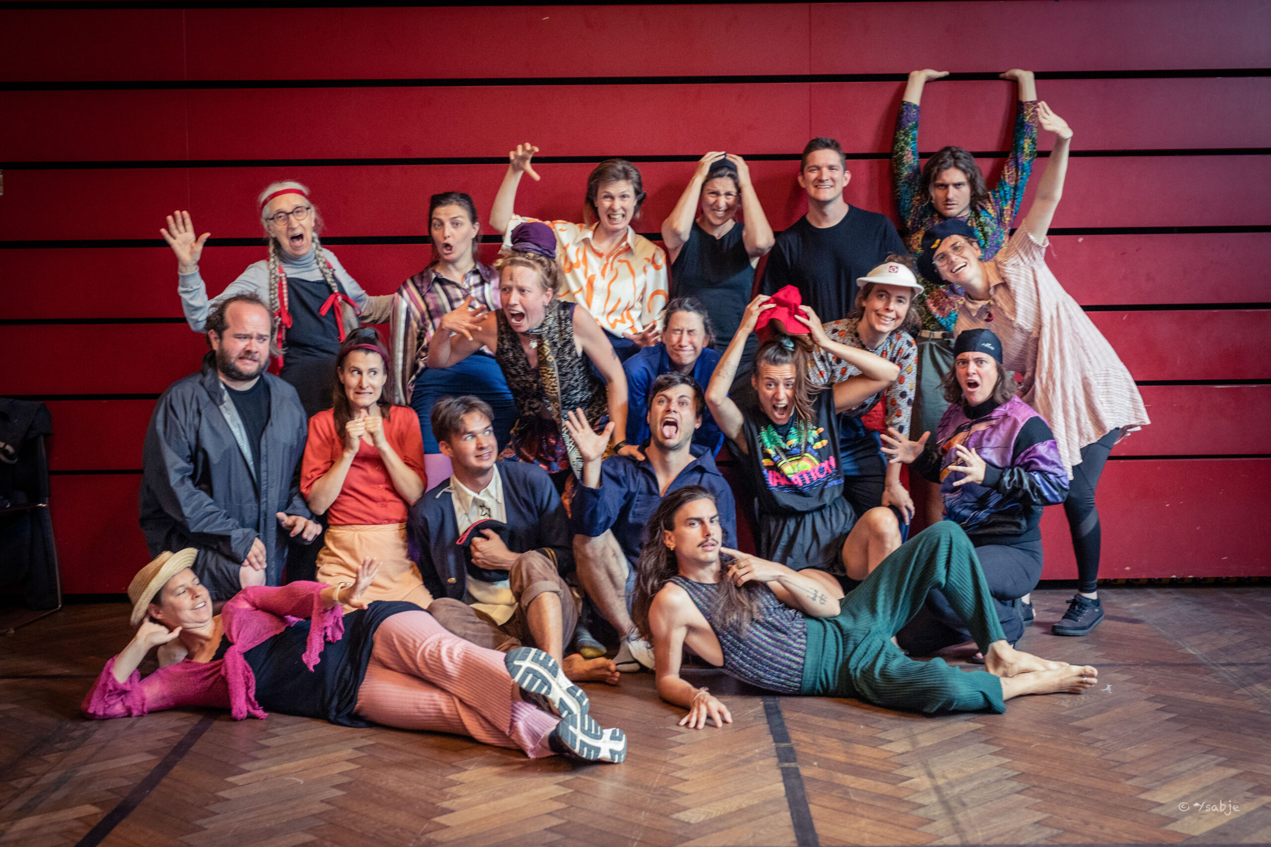 Ell Circo D'ell Fuego, Circus maken, Summer Course Clowning 2025, Foto: Ysabel Jongeneelen