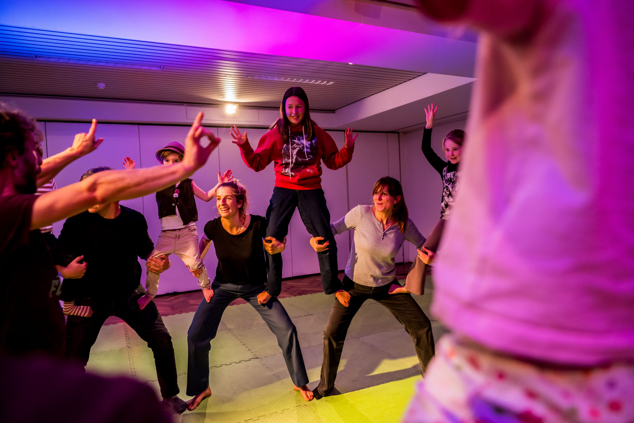 Ell Circo D'ell Fuego, Circus doen, De Klap, Foto: Dries Luyten